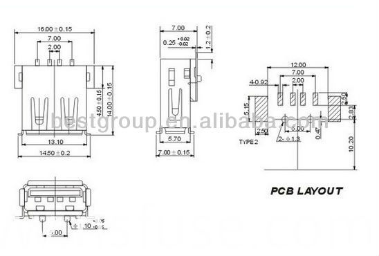 Fbusba2-111 XLR Panel Mount Connector USB Connector (FBELE)